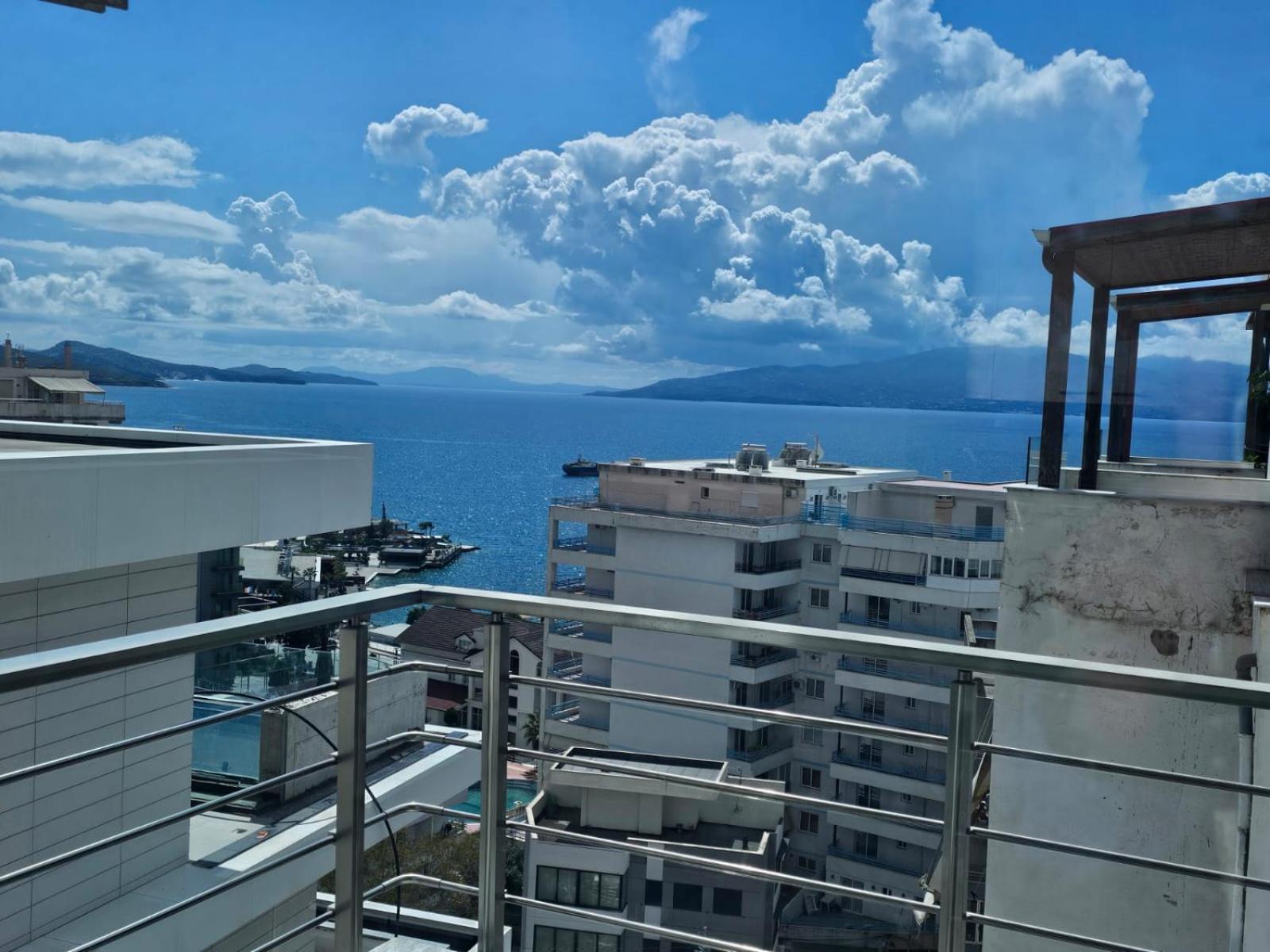Amazing Sea View Apartment Sarande Ngoại thất bức ảnh